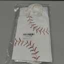 Rarapop 12 Pack Softball Gift Bags with Handle, Paper Snack Treat Goodie Bag for Softball Theme Party Favor Decorations Sports Birthday Celebration Supplies