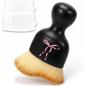 Bow Car Detailing Brush Soft Bristle Cars Interior Cleaning Brush,Automotive Dust Brushes with Protective Cover,Cute Bow Car Accessories for Vehicle Gentle Detailing Care,Bows Gifts for Women