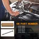 Intake Camshaft 24100-2B660 for Hyundai Accent Elantra Veloster 2011-2020 1.6L Engine Direct Replacement with Enhanced Durability