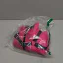 BRKURLEG Dog Winter Coat with Harness Built in, Winter Dog Jacket for Small and Medium Dogs, Small Dogs Snowsuit Reflective Windproof Cold Weather Coat, Puppy Warm 100% Polyester Coats, Hot Pink, M