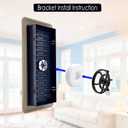 Floor Vent Cover, 4 x 10, Fan Shape Panel Floor Vent Cover, Decorative Vent Covers for Home Floor, Heavy Duty Steel Air Vent Covers to Walk on(Brown, 1 Pack)