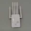WiFi Extender - 2026 Upgraded (6 Directional Antennas) Signal Intensifier,1200Mbps WiFi Extender Signal Booster, Wireless Remote Amplifier, WiFi Repeater with Ethernet Port, White