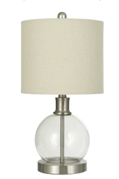 Dalia Table Lamp 20.75x10.5 Incomplete