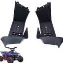 1 Pair Plastic Foot Rest, ATV Footrest Suitable for Small Dinosaur 50cc/70cc/90cc/110cc Quad