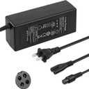 70W 63V 4-Pin Charger Replacement for Segway Ninebot S/Mini PRO/Mini lite / L8 / One A1/ One S2/ S-MAX, N3M240, N3MM240,Go Kart Kit, Gokart PRO4 with 4 Prong