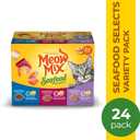 Meow Mix Seafood Selects Wet Cat Food Variety Pack, 2.75 Ounce Cups (Pack of 24), APR 21 2027