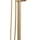 Delta Broderick Floor Mount Tub Filler Trim (Less Handle), 1.75 gpm, Lumicoat Champagne Bronze | Model: T4784-CZ-PR-LHP-FL