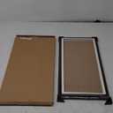 LTYHHK 12x23 Panoramic Picture Frames Solid Wood with Black Mat 11x22 Newspaper Frame ,Displays Picture11x22 with Mat or 12x23 Inch without Mat, Poster Frame 12x23 Photo Frames Family Wall 11x22