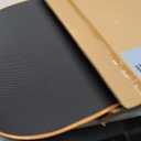 Trobing Standing Desk Mat Balance Board with Rollerball, Wooden Wobble Anti Fatigue Mat Balance Board for Standing Desk, Home Office Non-Slip Comfort Floor Mat to Relieve Foot, Knee, and Back Pain, C: Large Black ( 24 inch )