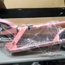 Kick Scooter for Kids Ages 6+, Teens & Adults, Adjustable Handlebars, Rear Brake, Big Wheel Foldable Scooter for Indoor & Outdoor