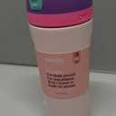 Owala Pink & Purple Water Bottle Leak Proof With Built In Straw