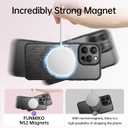 FUNMIKO for iPhone 14 Pro Case Military-Grade Protection & Wireless Charging - Trendy Floral Design for Women Girls, Non-Slip Matte Phone Cover with Shockproof Corners - Elegantly Sketched Flower