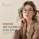 Cateye Reading Glasses for Women - Mocha Muse