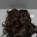 Brown Synthetic Lace Front Wig,13x4 HD Lace Layered Wave Glueless Wigs for Women Daily Use 26IN