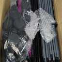 3-Tier Large Cat Enclosure Indoor & Outdoor with Litter Box, Detachable Multifunctional Catio Playpen - DIY Metal Wire Kennel Cage for Cats