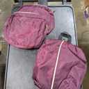 MOMUVO Diaper Bag Backpack, Quilted Baby Bag with Changing Pad & Stroller Straps & Pacifier Case, Large Travel Diaper Bags for Mom Dad