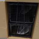 2-Pack Rat Traps Humane Live Mouse Vole Chipmunk Trap Cage for Indoors and Outdoors (Black)