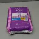 Poise Incontinence & Postpartum Pads for Bladder Leaks, 4 Drop Moderate Absorbency, Regular Length, 20 Count