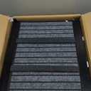 Dog Ramp for Car, SUV & Truck - Portable Pet Ramp Steps with Anti-Slip Ladder Non-Slip Surface, Extra Wide Steps for Large Dog Up to 250LBS, 55" L x 17.3" W Surface for SUV, Truck, Bed, Couch