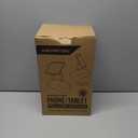 AboveTEK Tablet Pillow Stand for Bed, Hands-Free 360 Adjustable iPad Pillow Holder for Lap Reading w/Soft Bean Bag, Ideal Gift for Mom, Fits 4.7" to 12.9" Tablet, Phone, Kindle, White