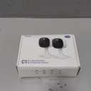 2K Cameras for Home Security-Outdoor/Indoor Camera for Dog/Cat/Pet/Nanny/Baby/Elderly, Color Night Vision, White Light, Siren, 24/7 SD Recordings, Works with Alexa, Plug in (C1-White-2pack-2.4G)