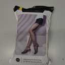 EXQUISLIFE Fleece Lined Tights Sheer Women - Fake Translucent Warm Pantyhose Leggings Sheer Thick Tights, for Winter (Small, Black+coffee)