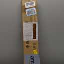 Liveinu Canvas Air Deflector Adjustable Reusable Heat and Air Deflector for Drop Ceiling Vents RV, Home HVAC, AC and Ceiling Registers Air Conditioner Deflector White 23"x23" Inch