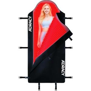 2026 Upgraded Triple-Mode Red Light Therapy Mat for Full Body Pain Relief, FSA&HSA Eligible 72.0" x 33.4" Medical-Grade TPU Infrared Red Light Bed with 2600 Dual-Wave LEDs (Black)