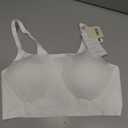 True & Co Women's True & Co Soft Form Square-Neck Adjustable Plunge-Back Bra (White), 3XL