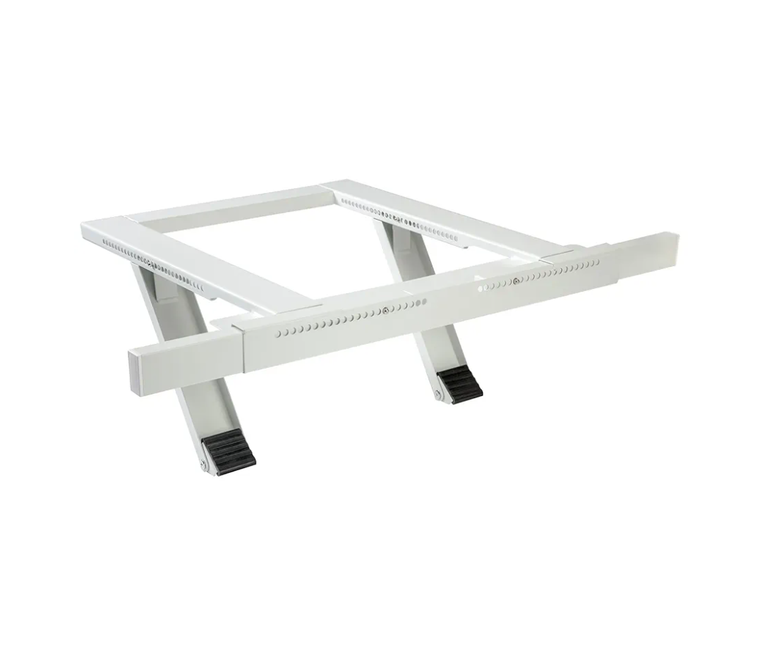 Ivation Air Conditioner Support Bracket, No Tools or Drilling Required - Easy to Install Window AC Mount - Heavy Duty Steel, Holds Up to 200lbs - Fits Single Or Double Hung Windows 19.25H by 17.25L