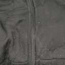 ZITY Men's Zip Up Hoodie Heavyweight Winter Sweatshirt Fleece Sherpa Lined Warm Jacket Black Gray Size XL