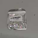 288PCS SS30 Crystal AB Flatback Rhinestones Round Gems for Nail Art and Craft Clothes, Glue Fix Crystal Glass Diamond Stones (6.4-6.6mm)