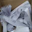 Redi Shade No Tools Original Light Filtering Pleated Paper Shade White, 36" W x 72" L, 6 Pack