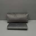 Neck Pillow for Recliner Chair, 14" Adjustable Recliner Pillow for Headrest, Soft Velvet Non-Slip Head Pillow for Recliner, Couch, Chair, Sofa (Grey)