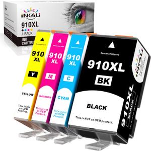 INK4U Compatible Ink Cartridges Replacement for 910XL Ink Cartridges