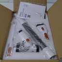 Tikom V500 Cordless Vacuum Cleaner for Home, 40000Pa/450W Stick Vacuum with LED Touch Screen, Charging Wall Dock, Anti-Tangle, Lightweight Handheld Vacuum for Pet Hair, Hard Floor, Carpet (Orange&white)