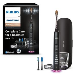 Philips Sonicare DiamondClean Smart 9500 Rechargeable Electric Power Toothbrush, Black