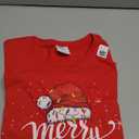 Merry Christmas Lights Red Santa Hat Xmas Family Men Women T-Shirt.M