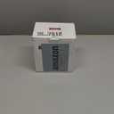 HOMBYS 8 Oz Empty Clear Glass Spray Bottles with Silicone Sleeve Protection Refillable Containers for Cleaning Solutions, Essential Oils, Misting Plants - Quality Sprayer - 1 Pack Boston Bottles (Army Green)