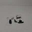 Matching T-Handles Lock Set Locking T-Handle Set for Truck Camper Shell with Dust Cover -2 Pack clockwise and Counter-clockwise with 4 Keys and HardwareKey Alike