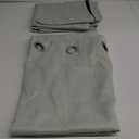 Window Curtains Blackout Light Green 2 Pcs 50"x85"