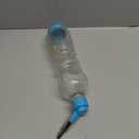 VANNON 17oz Small Animal Water Dispenser for Crate, Parrots Water Bottle for Cage, Chewproof Pet Water Bottle for Rabbits, Guinea Pigs, Ferrets, Chinchillas and Other Small Rodents, Top Fill, Blue