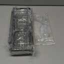 EUDELE 5-Pack Rustproof Stainless Steel Shower Caddy  No Drill Adhesive Bathroom Organizer with Large Capacity, Spacious Shower Shelves for Inside Shower, Kitchen & Home Decor Storage-XL Size (Dark Grey)