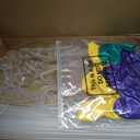 4 Set Mardi Gras Decoration Mardi Gras Balloon Centerpiece for Table Gold Green Purple Balloon Stand Kit Table Decor Carnival Masquerade Fat Tuesday Party for Birthday New Orleans Supplies