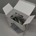 slopehill Professional Ionic Hair Dryer, Powerful 1800W Fast Drying Low Noise Blow Dryer with 2 Concentrator Nozzle 1 Diffuser Attachments for Home Salon Travel (Grey)