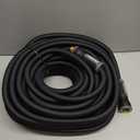 Relxitl Garden Hose, Flexible Water Hose, Ultra Lightweight Non-Expanding hose with 10 Function Sprayer, Leak proof, Pressure Resistant for Yard, Outdoor (Black, 100FT)