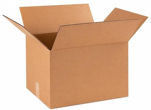Moving Boxes Holds 65lbs, 18x14x12, Medium 10-Pk for Shipping Medium Moving Boxes 18"L x 14"W x 12"H, Corrugated Cardboard, for Packing, Packaging & Storage, 10-Pack