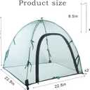 2pack Pest Guard Cover,22.8x22.8x22.8 Inches Garden Mesh Plant Cover Insect Bird Barrier Netting Mesh Outdoor Mesh Plant Enclosure Plant Tent Cover Pest Protection Guard for Fruit Vegetables