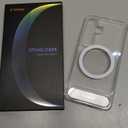 TORRAS Strong Magnetic & Seamless Stand for Samsung Galaxy S25 Case, Fit for MagSafe, MilGrade Drop Protection, Adjustable Kickstand for Samsung Galaxy S25 Case, AntiYellowing Diamond Clear