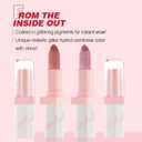 2Pcs Metallic Glitter Lipstick Set - Long Lasting, High Shine, Diamond Effect Lip Makeup for Women (Set B, 2Pcs)